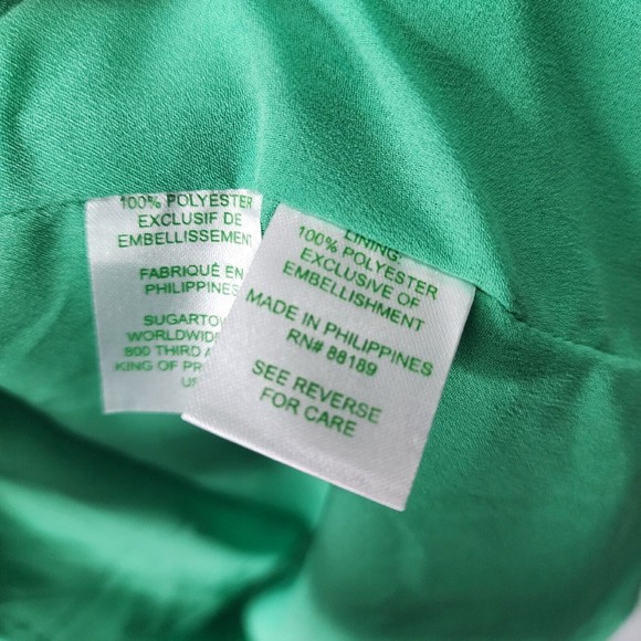 LILY PULITZER Women's Size 14 Portia Embellished Mock Neck Shift Dress - Picture 12 of 12